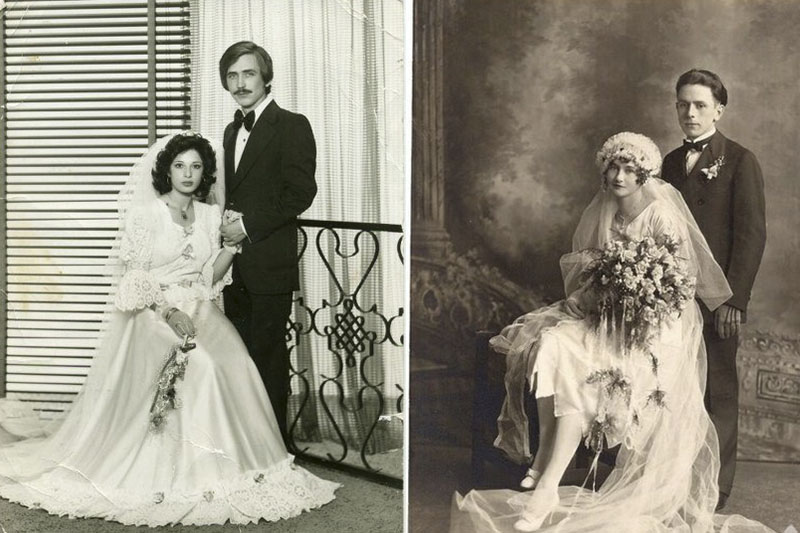 Klasik Stüdyo Düğün Fotoğrafları